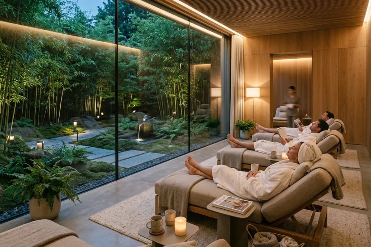 Licensed stock spa massage visual; not a photo of this business