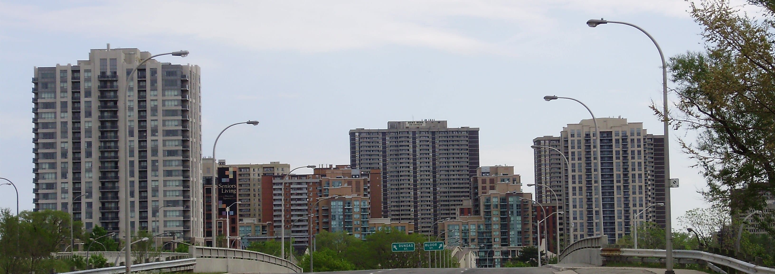 Etobicoke skyline