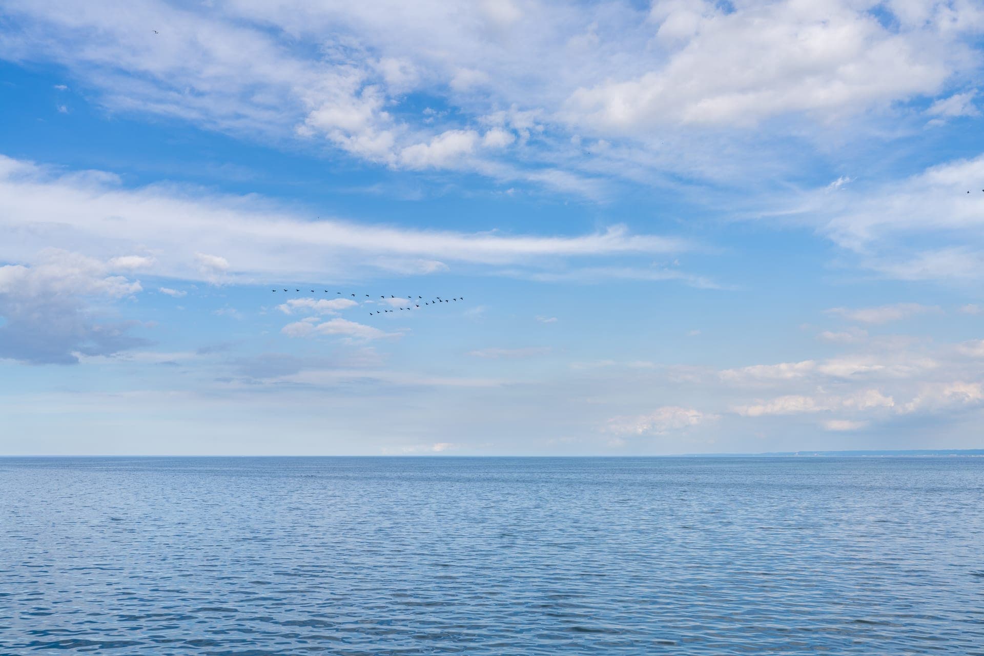 Burlington waterfront skyline